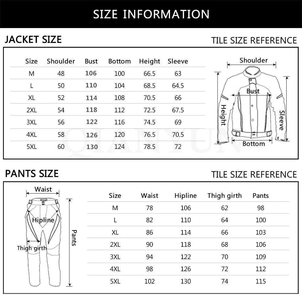 

new style Winter and Summer Styles Motorcycle cycling suit Suit Racing pants Waterproof against falling Motorcycle clothes
