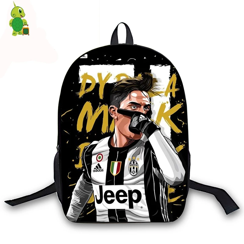 22 Dybala La Joya 10 рюкзак для женщин и мужчин, школьная сумка для девочек-подростков, повседневный рюкзак для мальчиков, повседневные дорожные сумки, лучший подарок для фанатов - Цвет: 22