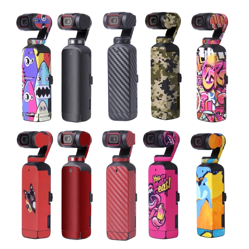 

Sticker Decals Skin Protective Scotchcal Film Outdoor Waterproof Shockproof for DJI FOR OSMO-POCKET 2 Handheld Gimbal