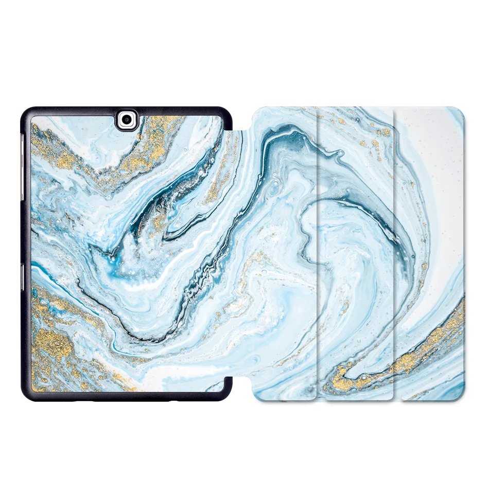 MTT мрамор из искусственной кожи чехол для samsung Galaxy Tab S2 9,7 ''SM-T810 T815 T813 T819 Флип Стенд Смарт чехол для планшета Авто Режим сна/пробуждения