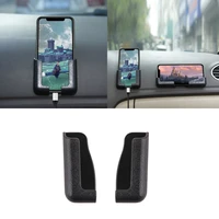 adhesive mobile phone holder automobile adjustable width multifunction bracket seat auto driving center console stand car stying