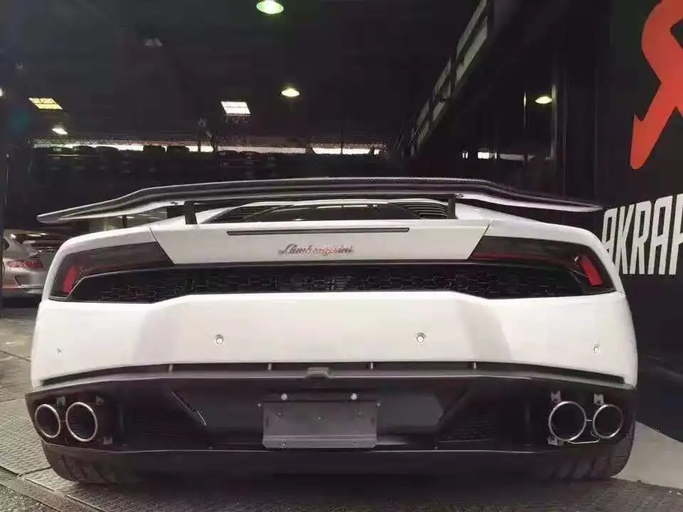 Заднее крыло автомобиля JINGHANG из углеродного волокна для Lamborghini Huracan LP580 LP610 2014 2015