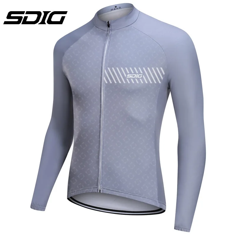 2019 лучшее качество Мужская велосипедная Джерси с длинным рукавом Тепловая