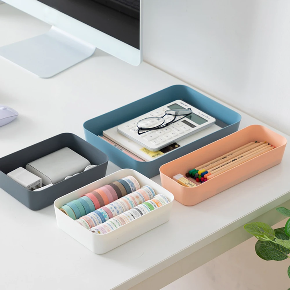 Ящик для хранения органайзер косметики разделители коробок коробка