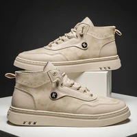 mens shoes new trendy high top shoes mens white shoes all match casual shoes student shoes