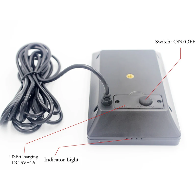 Зарядное устройство на солнечной батарее 2000 мАч для охоты фотоловушек охотников