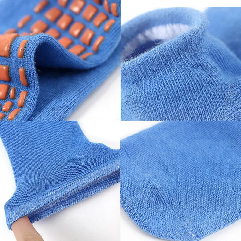 1 пара забавные нескользящие носки башмачки женские и мужские дышащие хлопковые