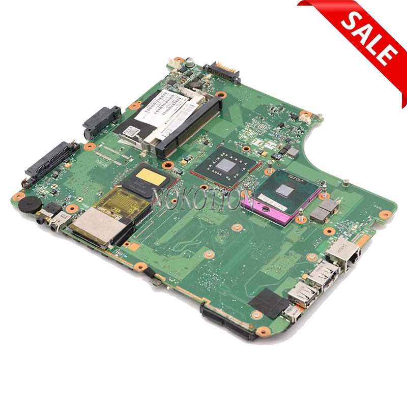 NOKOTION V000126550 V000125820 1310A2169906 материнская плата для Toshiba Satellite A300 A305 материнская плата для ноутбука GM45 DDR2 Бесплатный процессор
