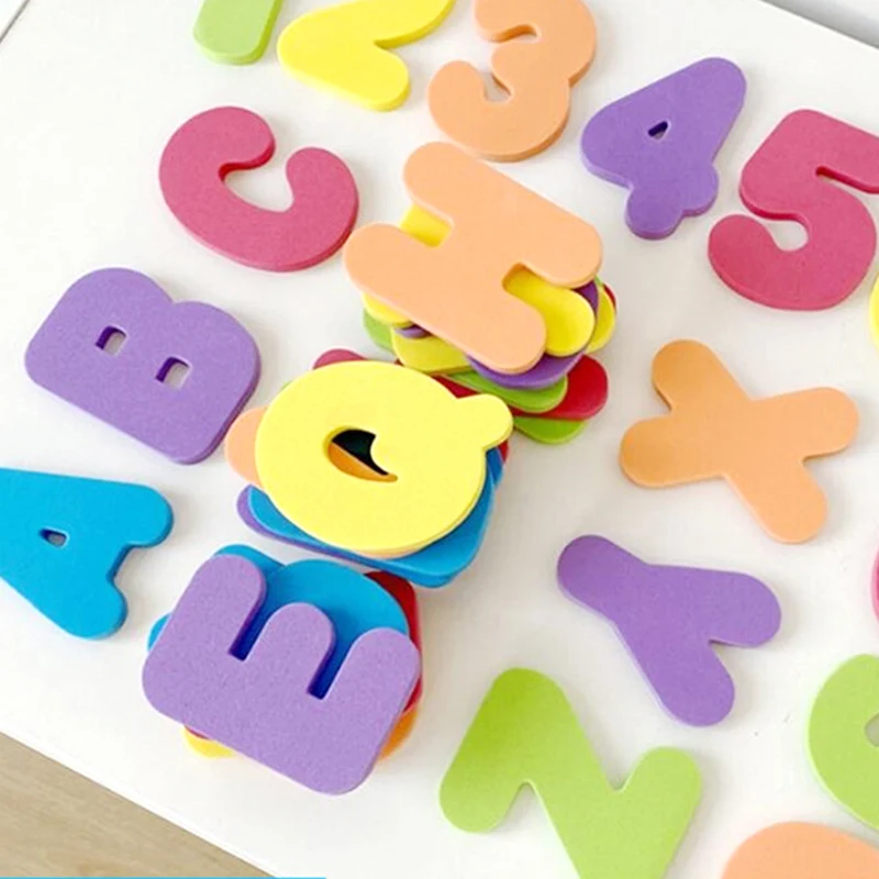 Letter Puzzle Bath Toys For Kids Baby Water Game Early Educational Learning Children 2 Years Kid Bathroom | Игрушки и хобби