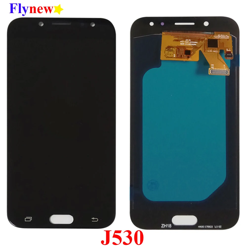 Super AMOLED J530 ЖК дисплей для Samsung J5 2017 J530F сенсорный экран дигитайзер Pro SM J530M J530G J530Y в