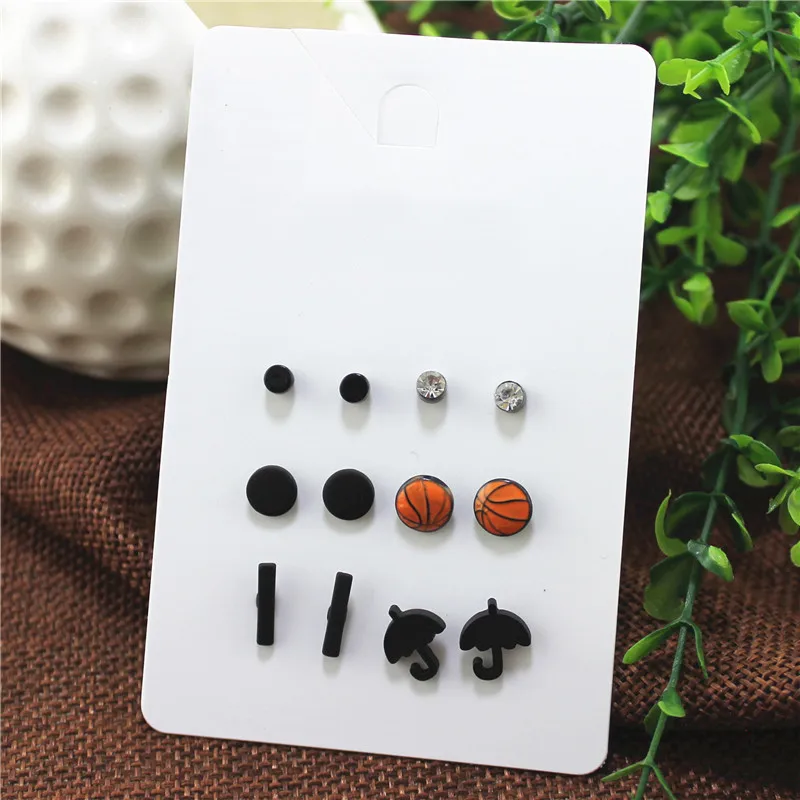 ENZE6 пара/карта черный цвет рок стиль спортивные аксессуары Баскетбол зонтик