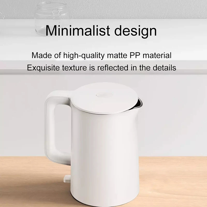 

Original XIAOMI Electric Kettle 1A Fast Hot Boiling Stainless Water Kettle Teapot Intelligent Temperature Control Anti-Overheat