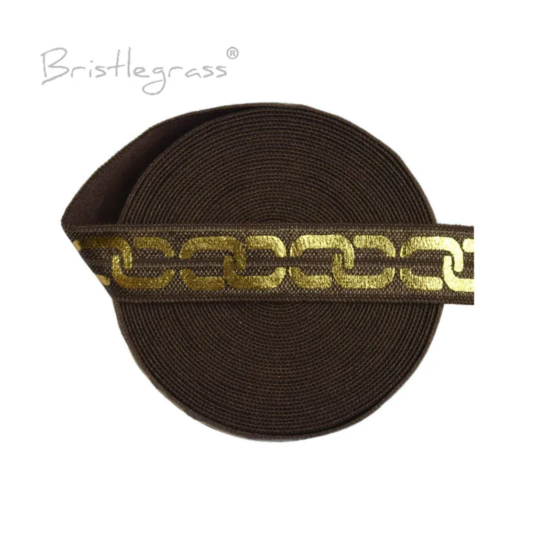 10 ярдов 5/8 дюйма 15 мм якорная цепочка с принтом из фольги|hair ties|headband hairsatin band |