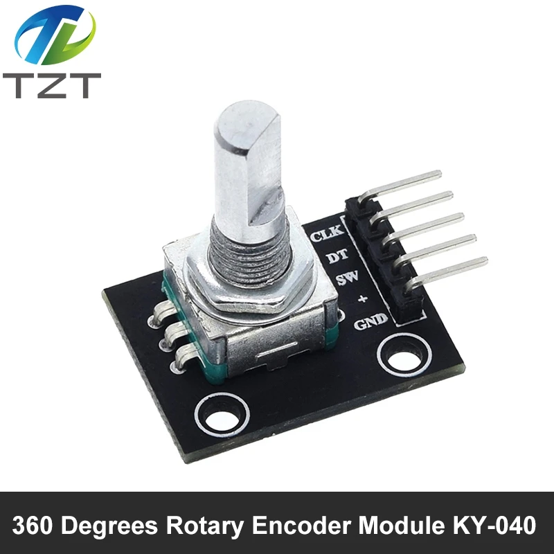 360 градусов Поворотный энкодер Модуль поворотный потенциометр аналоговый
