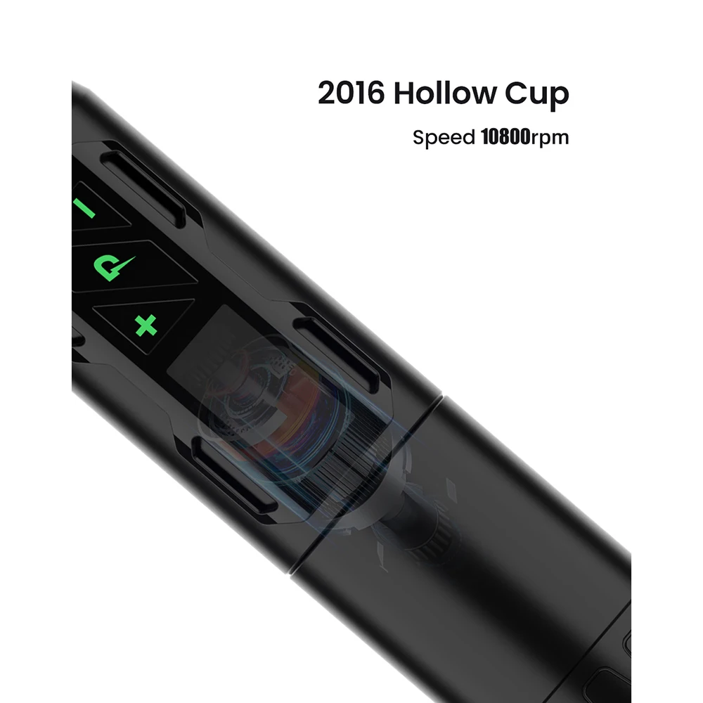 Professional Wireless Tattoo Pen Machine Battery with Portable Power Brushless Motor Digital LED Display For Body Art