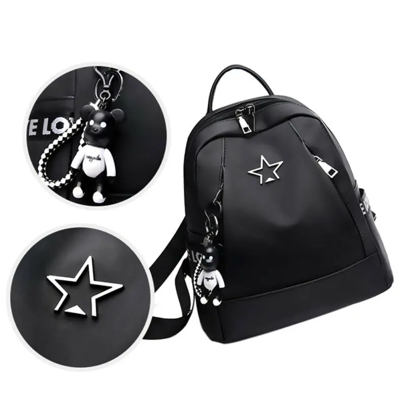 

Fashion Designer Women's Ladies Backpack Oxford Cloth Rucksack School Travel Shoulder Bag Bookbag Satchel