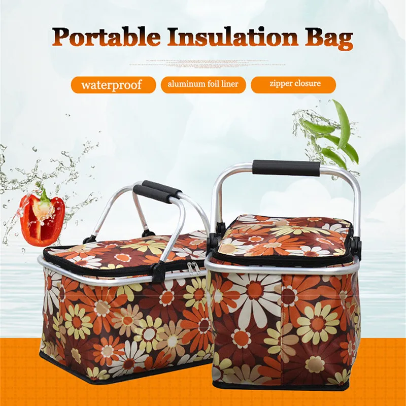 

Складные пакеты для пикника из ткани Оксфорд, 30 л