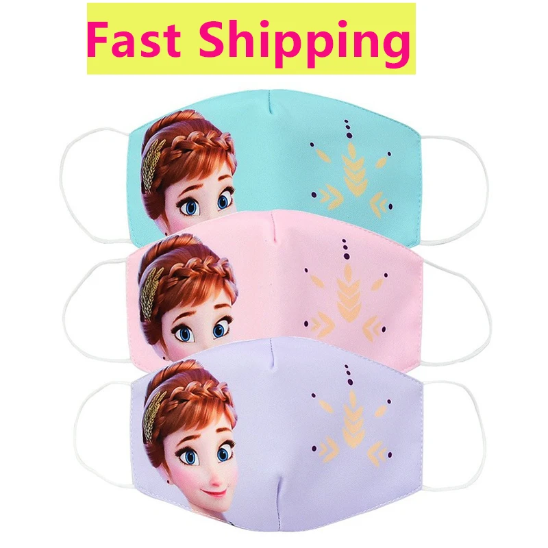 Disney Холодное сердце маски для детей и взрослых маска полости рта моющиеся