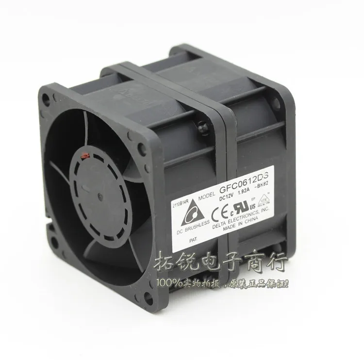 

Delta GFC 0612ds 6056 6cm 12V 1.92a High Speed Violent Booster Fan