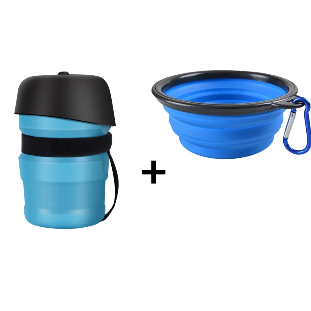 Спортивные Портативный собака бутылка для воды домашних животных Собака Щенок