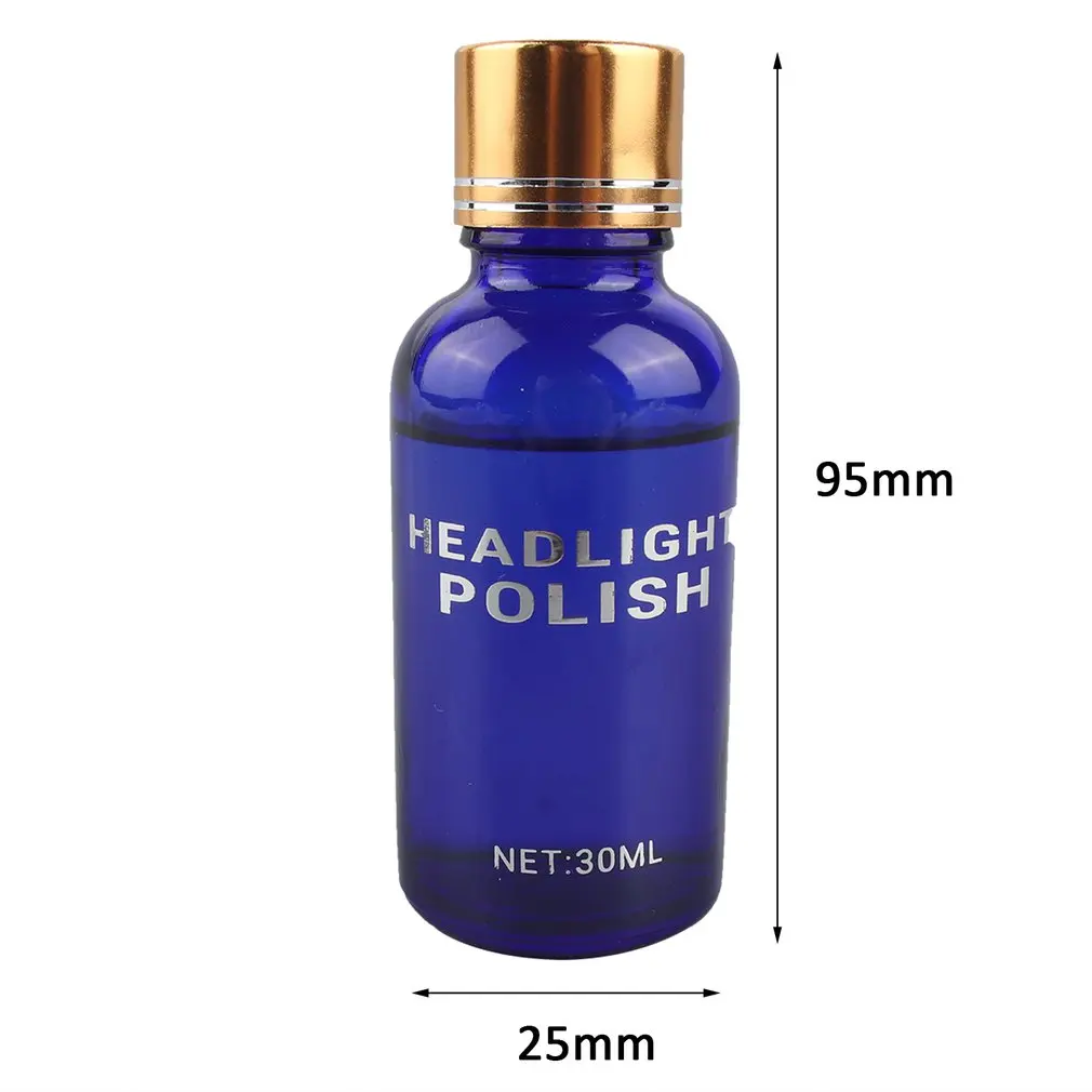 

30ML Headlight Restorstion Agent Car Headlamp Polishing Anti-scratch For Car Head Lamp Lens Repair Liquid