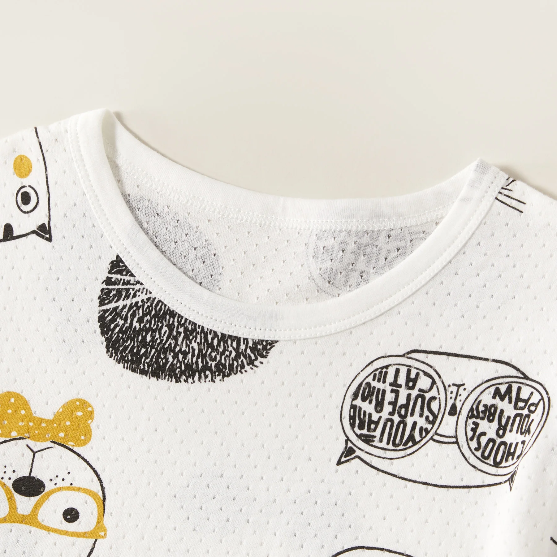 PatPat 2020 New Summer Stylish Cartoon Animal Cat Top and Shorts Set Comfortable short sleeve suit Boy Girl Kids Clothes | Детская