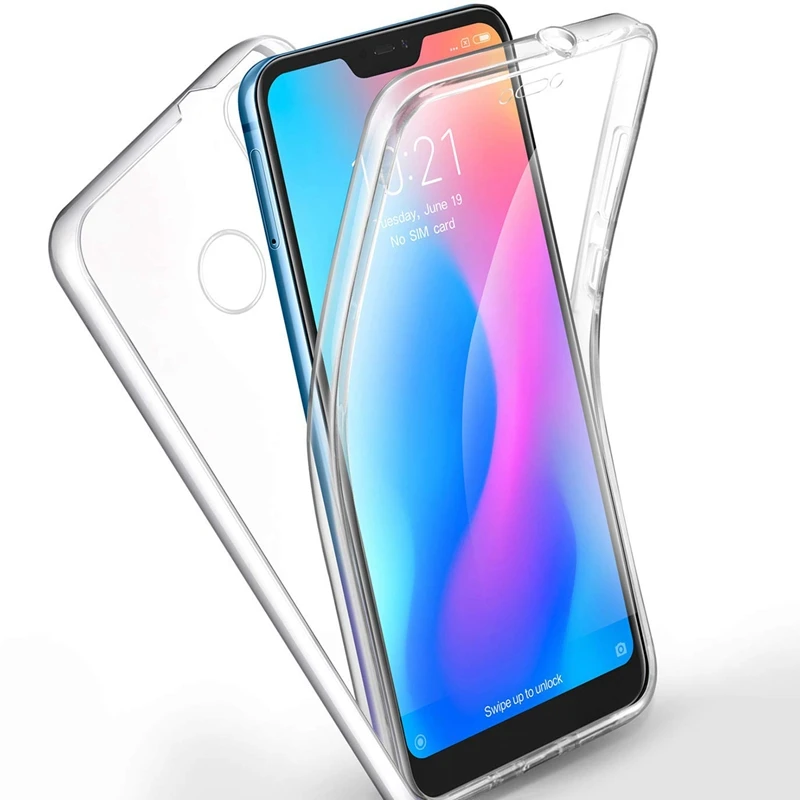 Чехол 360 градусов для Xiaomi Mi A3 A1 A2 Lite 5X 6X 8 9 SE 9T MiA3 Redmi 7A 7 6A 6 Note 4X 5 Pro 5A противоударный