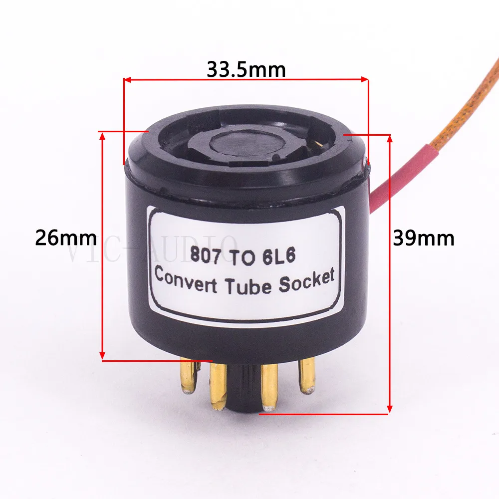 1 шт. 807 FU 7 от FU7 до 6L6 KT88 электронная трубка 5 контактов 8 DIY звуковая вакуумная