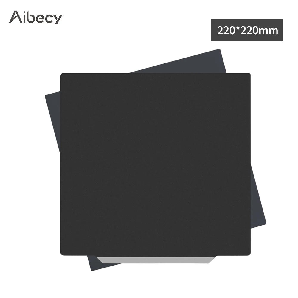 Aibecy 310*310 мм пружинная сталь PEI Гибкая Подогреваемая кровать и магнитная наклейка
