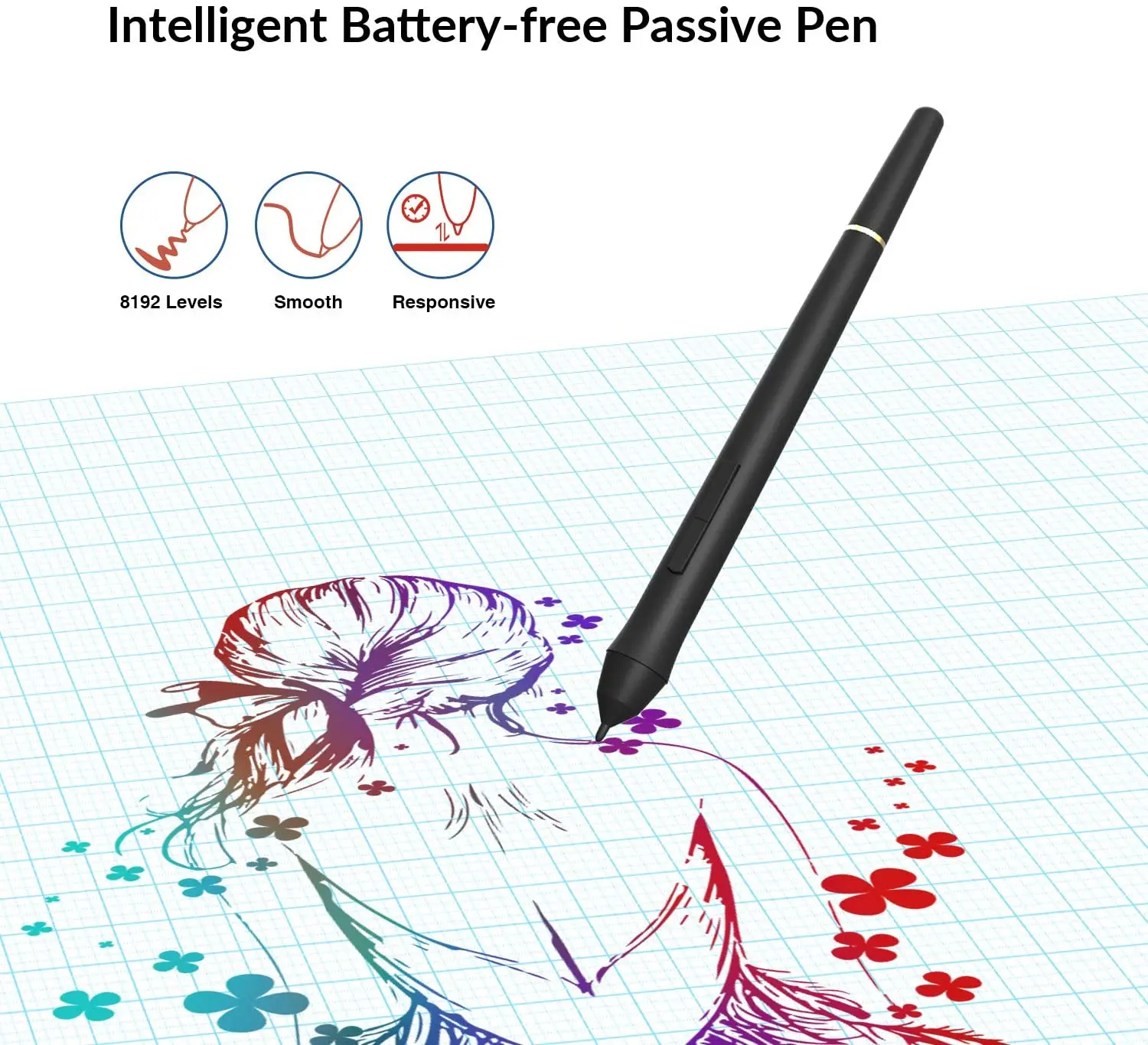 Цифровой экран HUIYOU D161 Пассивный 2 8 дюймовый hd ЖК для рисования цифровой