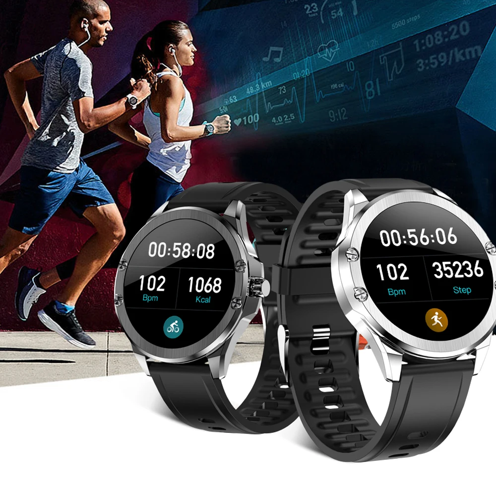 Смарт-часы SENBONO мужские/женские с Bluetooth и фитнес-трекером | Электроника