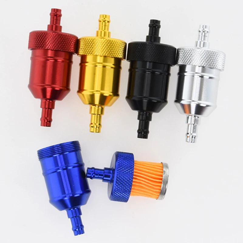 5 цветов 8 мм бензиновый газ топливный фильтр очиститель для мотоцикла питбайка