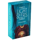 Карты Таро Light Seer'S, Оракул, золотой, в стиле модерн, зеленая ведьма, универсальные кельтские карты, стимпанк, настольные игры Таро