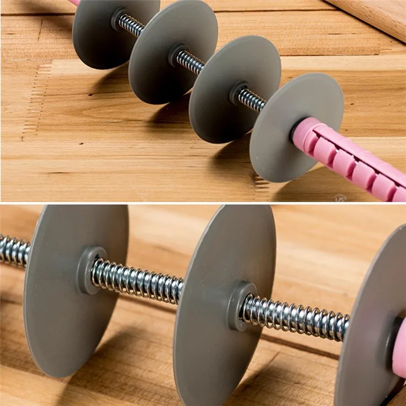 Скалка Многофункциональный хлеб набор регулируемые лезвия роликовые штифты нож