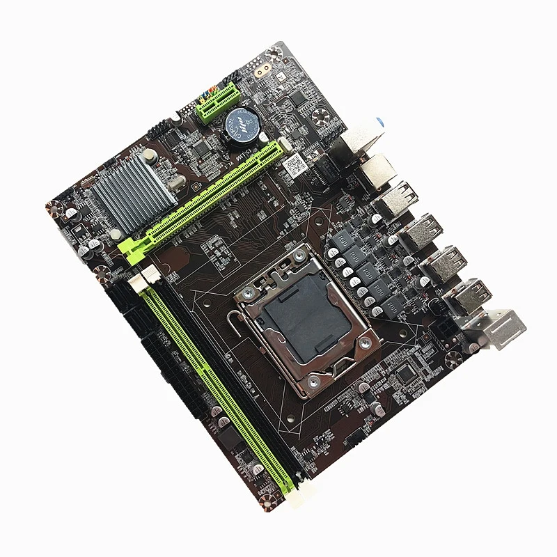 

X79 Motherboard Set LGA 1356 Pin with E5 2450+2XRECC 4G DDR3 Maximum Storage Support 2 X32G Motherboard