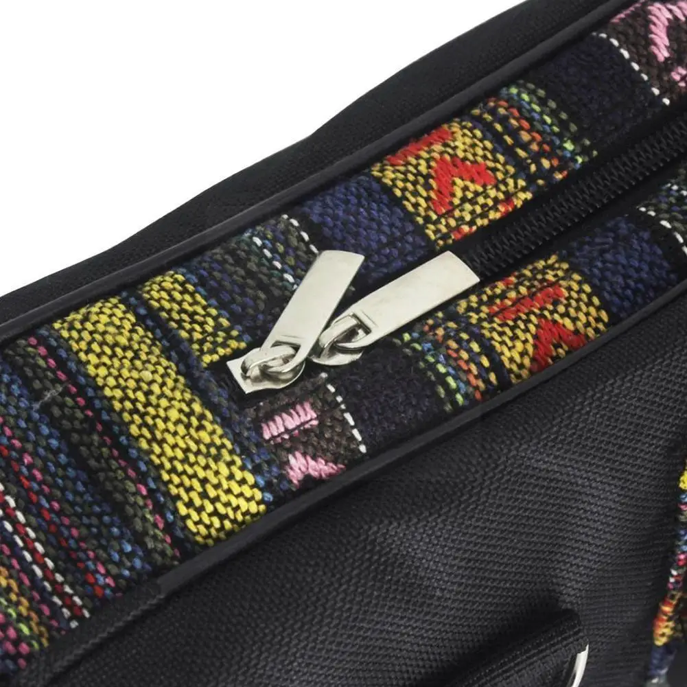 

Portable National Trumpet Bag Waterproof Oxford Soft Zippers Handle Bags Cotton Front Double With Pocket Carrying Q2h3
