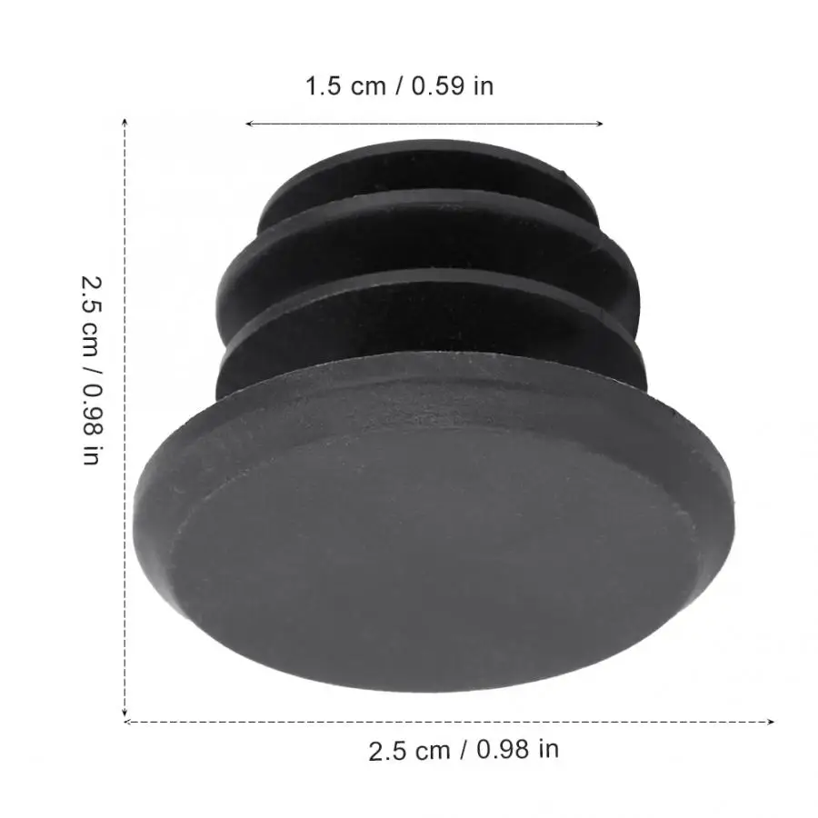 

10 Pcs MTB Road Bike Handlebar Caps Bicycle Handlebar Plugs Plastic PVC Firm Handle Bar End Stoppers MTB Bike Accessories