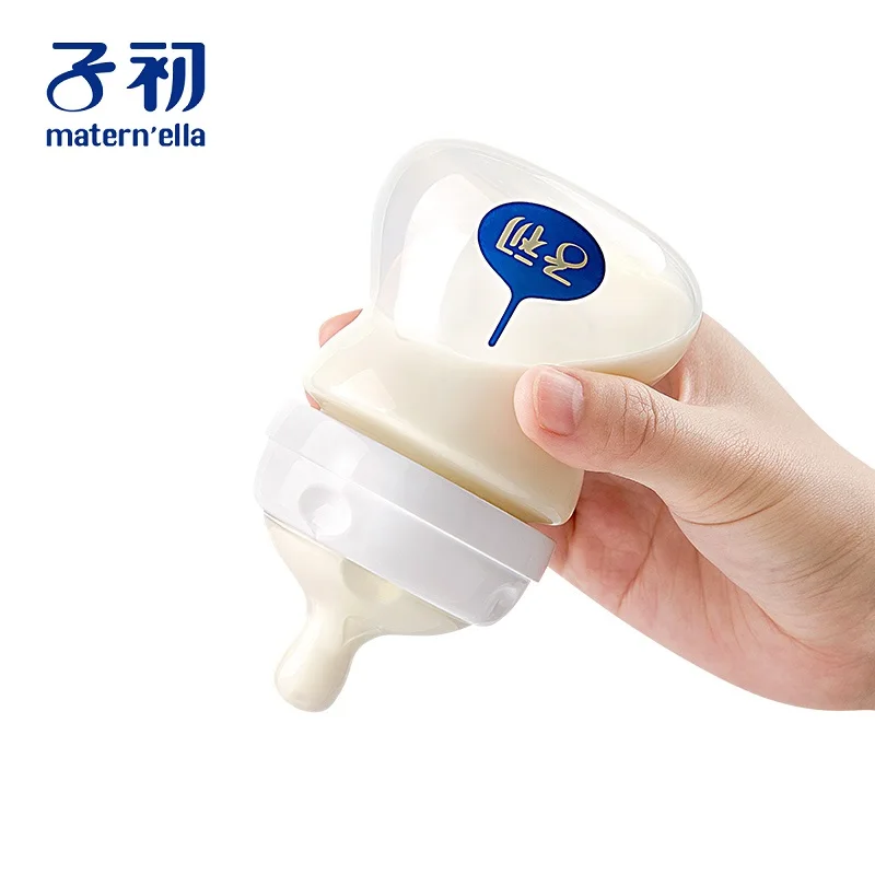 Matern'ella Бутылочка для кормления с силиконовой соской Natural Feeling от 2 месяцев 150