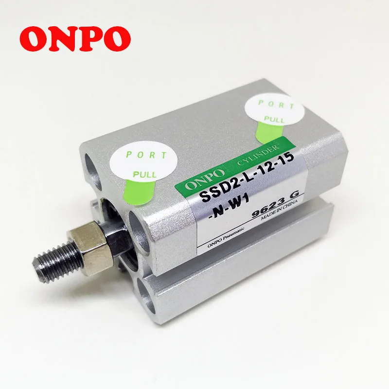 

Позиционирующий цилиндр ONPO SSD2-L-12-15-N квадратный фиксированный ход цилиндра 15 мм Размер; 25 мм x 25 мм x 37 мм Максимальное давление 1 МПа