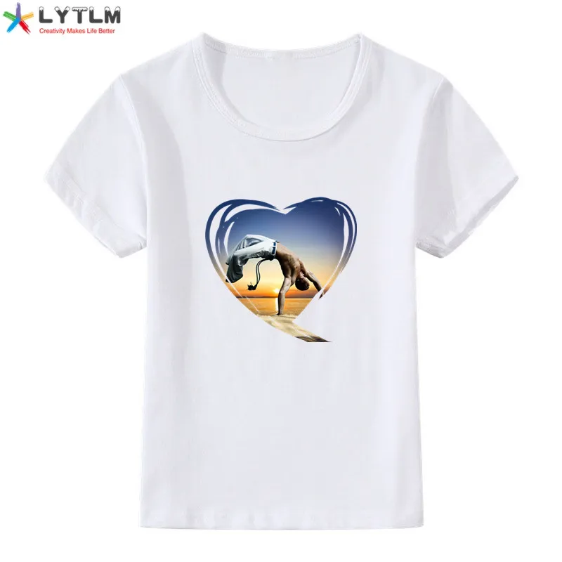 Детская футболка LYTLM Capoeira осенние Рубашки с длинным рукавом для девочек костюм в
