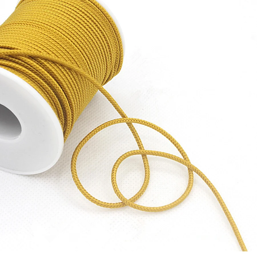 Плетеная нейлоновая нить 2 мм сделай сам для плетения браслетов бисероплетения