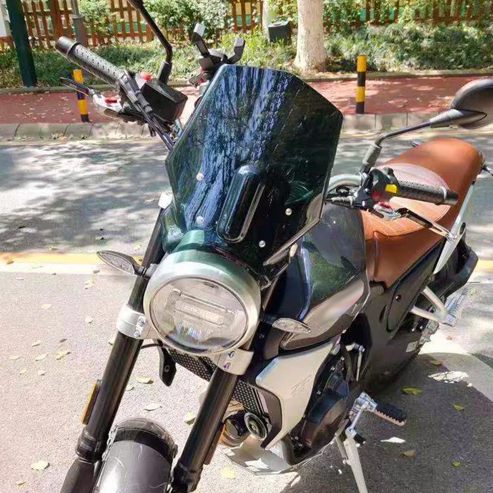 

For Colove 500F ZF500F Windshield Windscreen Motorcycle Airflow Screen Wind Deflector