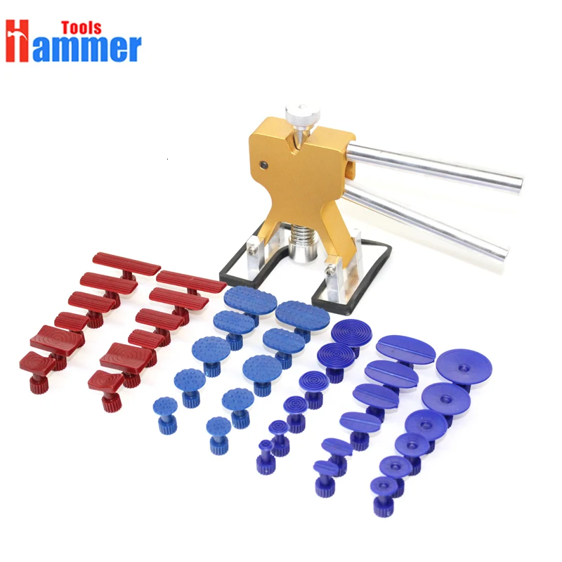 PDR KING dent lifter безболезненный ремонт вмятин с 40 клеями молоток PDR Королевский инструмент хорошие инструменты для ремонта вмятин автомобиля