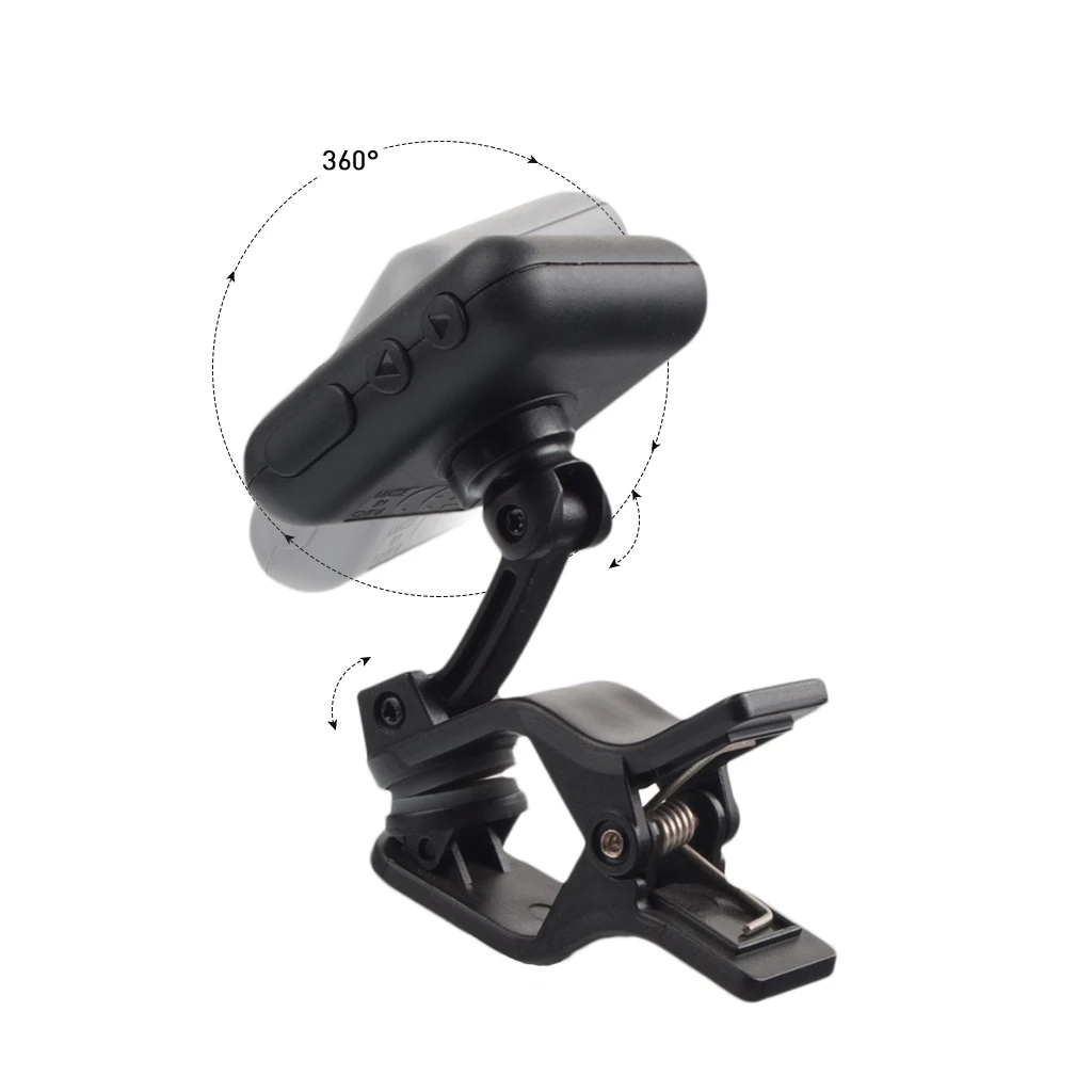 Арома AMT-100 клип-на электрогитарный тюнер метроном USB кабель для гитары бас