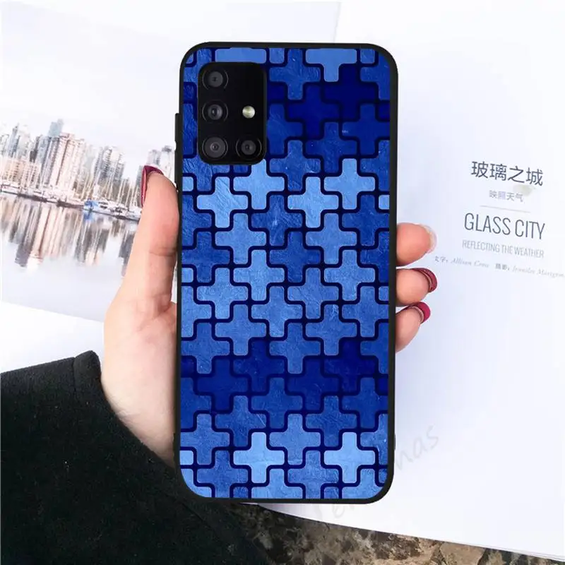 

Pattern fashion colorful design Phone Case For Samsung galaxy S 7 8 9 10 20 edge A 6 10 20 30 50 51 70 note 10 plus