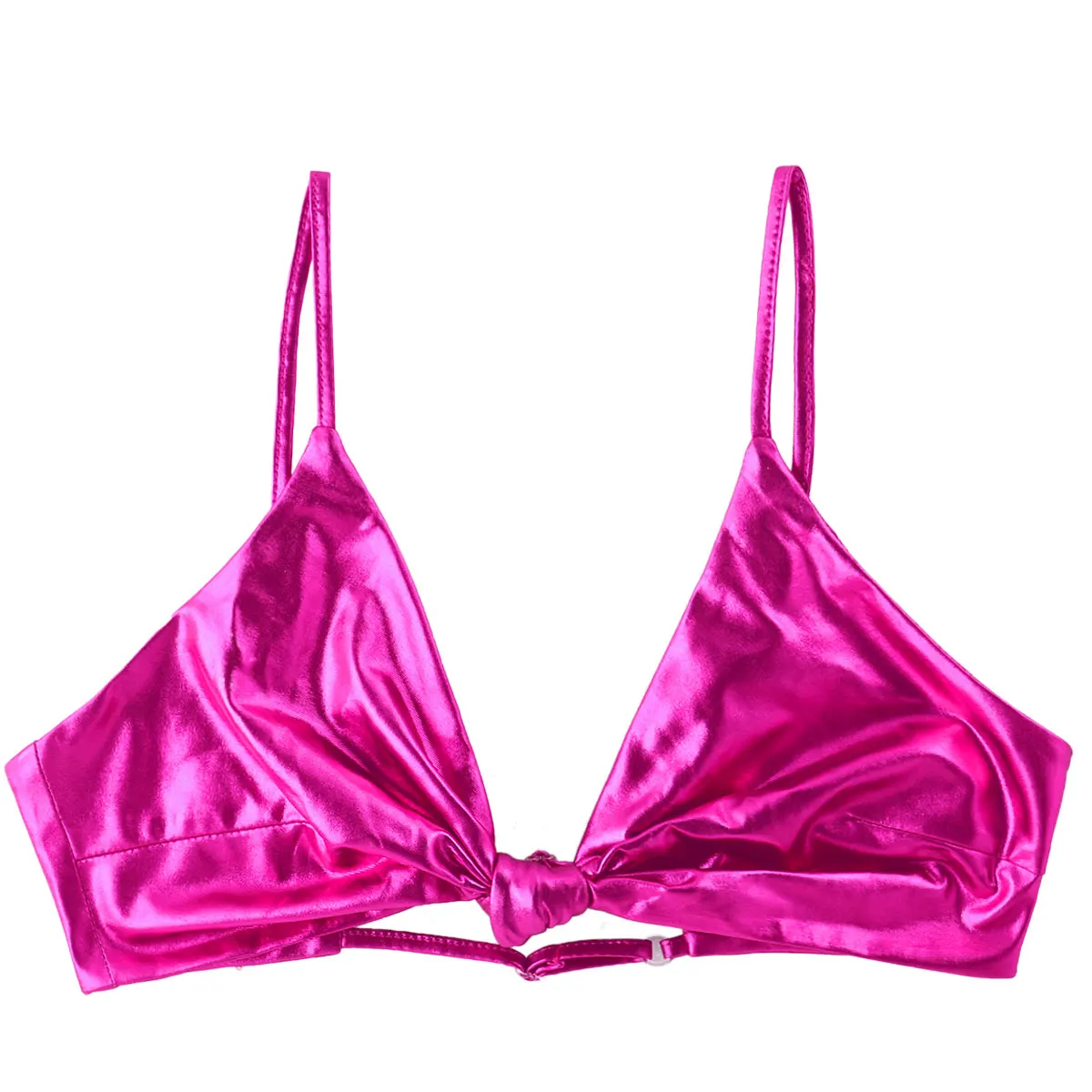 Женский женский мокрый Клубная одежда сексуальные костюмы бюстгальтер топы