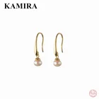 Серьги-гвоздики женские из серебра 925 пробы с цветком тюльпана