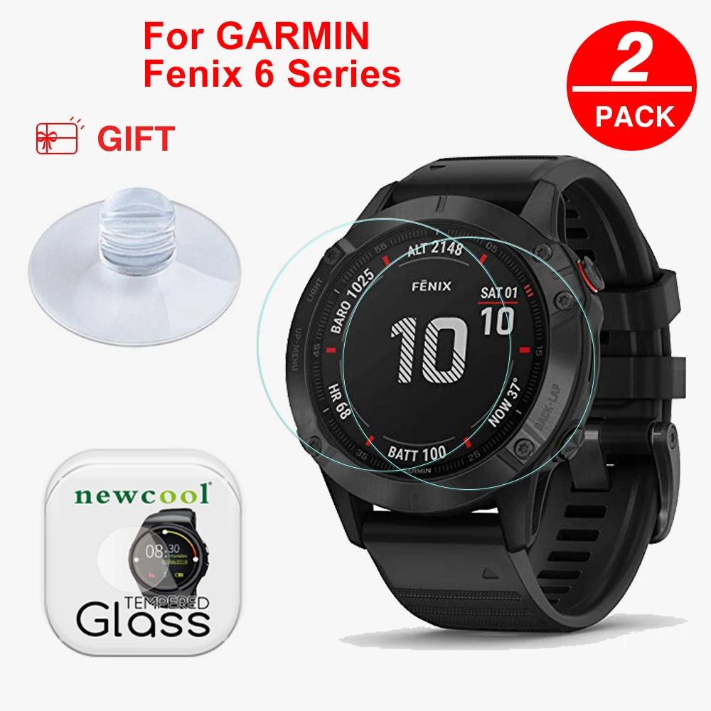 3 шт. новинка закаленное стекло защита для экрана Garmin Fenix 6 6s 6x Pro от солнечных