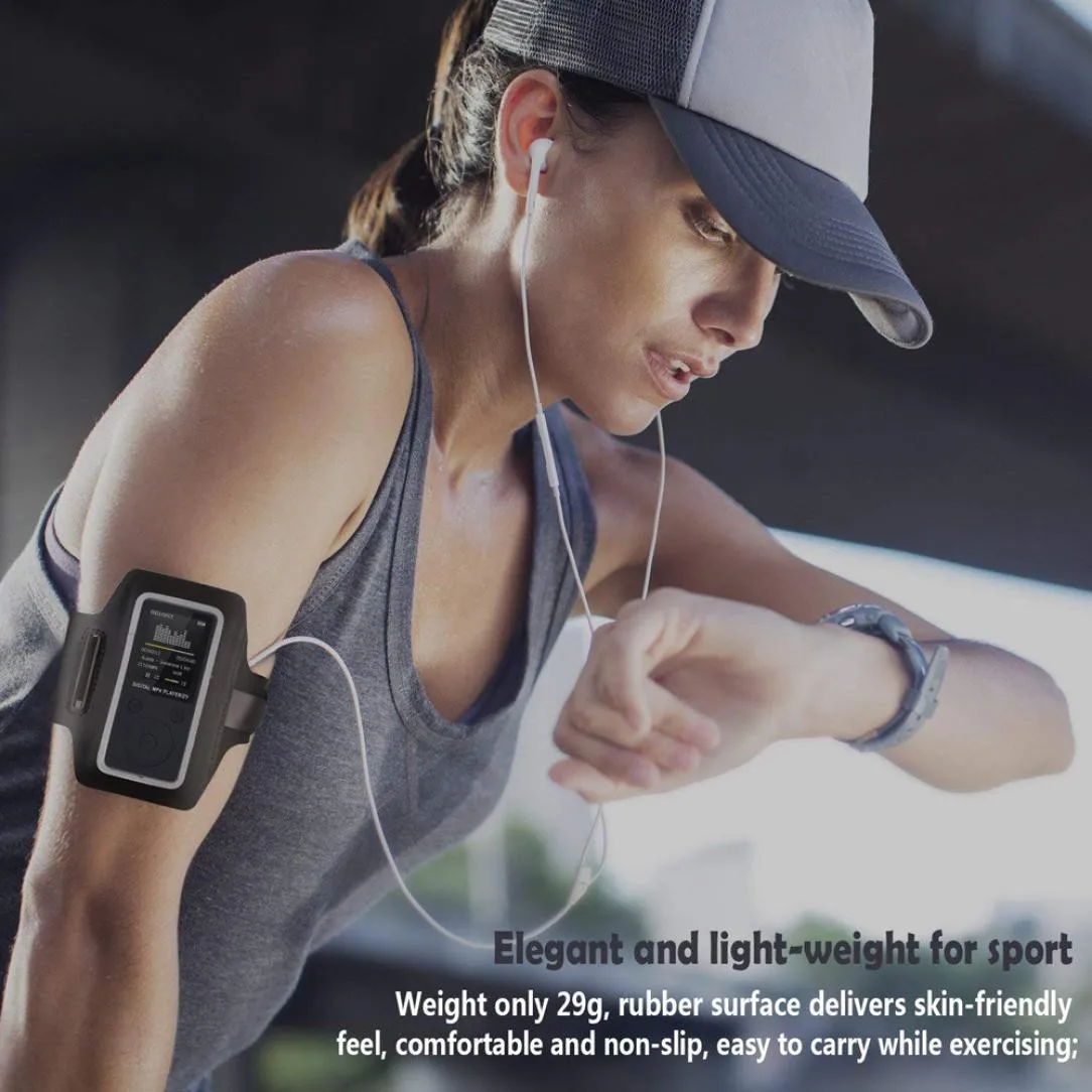 Портативный музыкальный MP3 плеер с 4 слотами звука без потерь FM рекордер мини