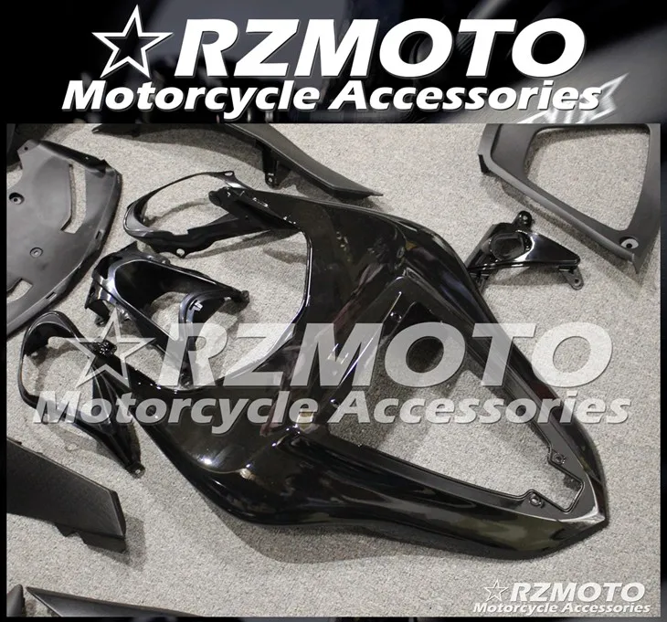 

High quality New ABS Motorcycle Fairing Kit fit for Kawasaki Ninja ZX6R 636 2007 2008 Full Bodywork set Custom Black glossy